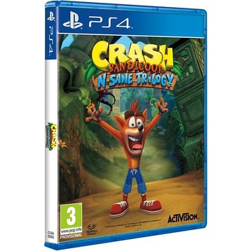  Crash Bandicoot N. Sane Trilogy (PS4) : Video Games