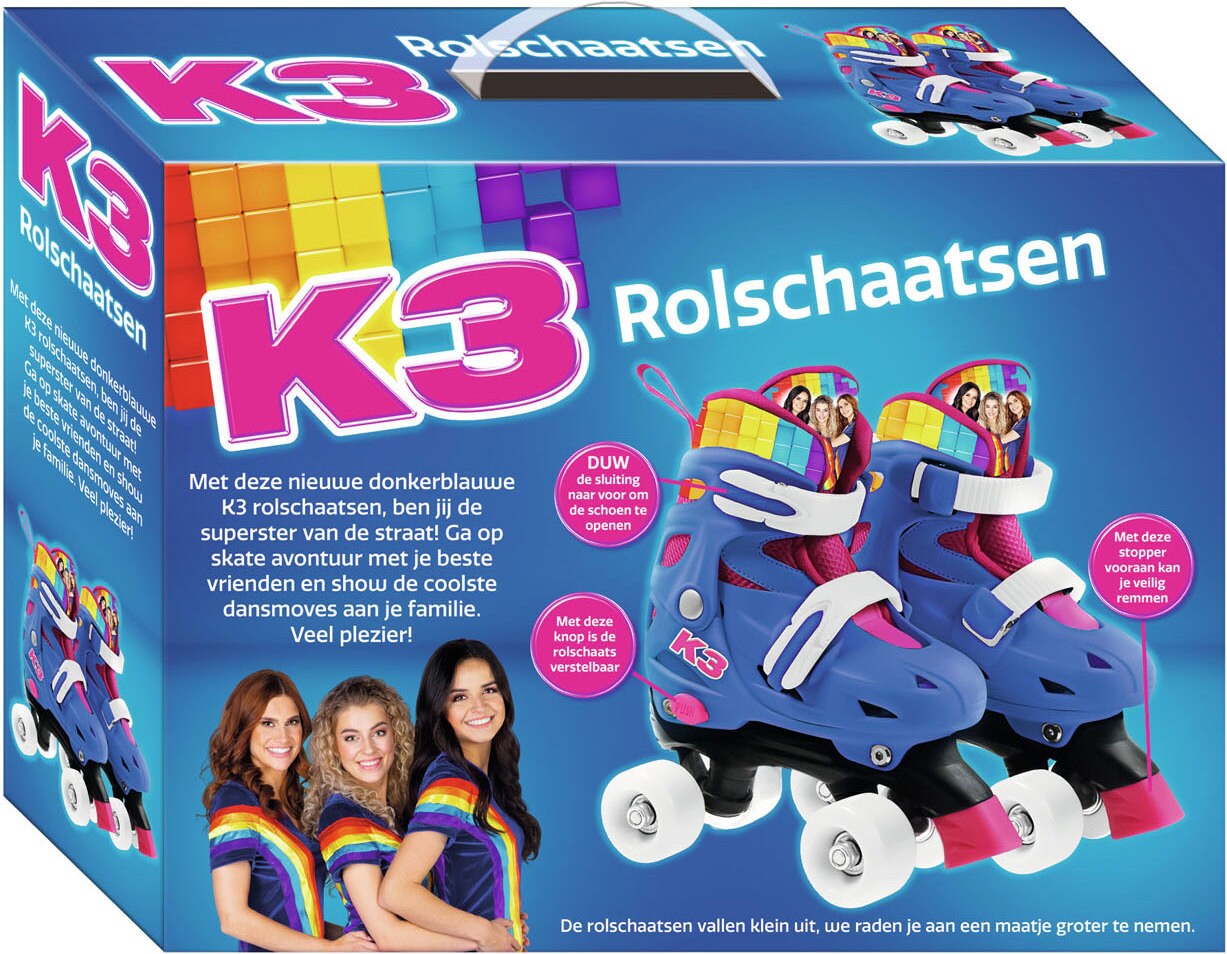 K3 roller skates Rainbow size 26 29 26 27 28 29 Galaxus