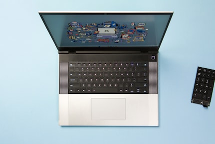A new input module system lets you customise the keyboard area.
