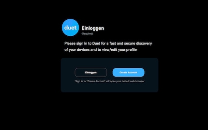You need a user account to use the software.