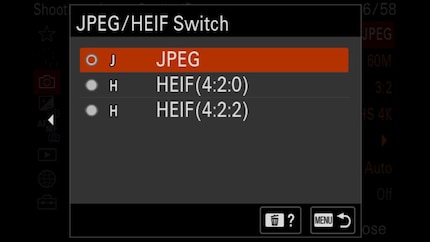 In new cameras, you can shoot in HEIF as well as RAW and JPG. This format has a colour depth of at least 10 bit (RAW: up to 16 bit, JPG: 8 bit). Only, it’s not universally supported.