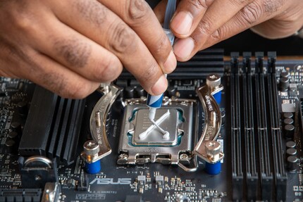 Mit dem neuen Prozessor kann ich den Strombedarf des Systems reduzieren.