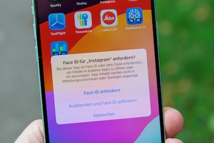 You can not only block the app, but also hide it.