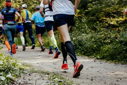 Compression clothing can be helpful during physical activity.