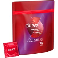 Durex Kondome Thin Feel Extra Lube  40 Stück (40 Stk.)