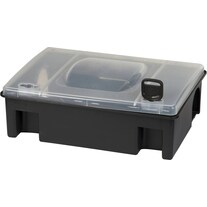 Kerbl Bait station with transparent lid, wall bracket included