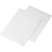 Elepa Versandtaschen C4 (229 x 324 mm) Offset weiß, Papier: 90 g/qm, Klebung: haftklebend, ohne Fenster (250 x)