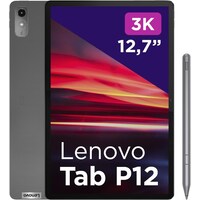 Lenovo Tab P12 (WLAN only, 12.70", 128 GB, storm grey)